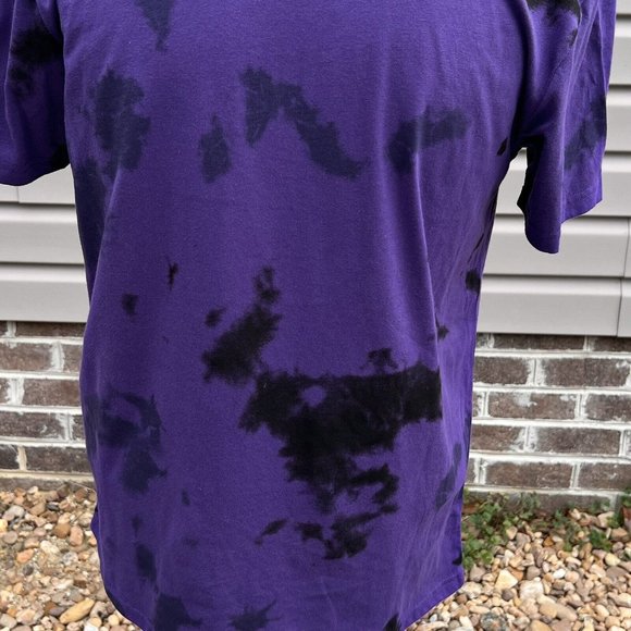 Led Zeppelin Electric Magic Concert‎ T Shirt Purple Band Tee Tie Dye Medium - Picture 7 of 8